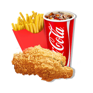2PCS CHICKEN & CHIPS COMBO - 1