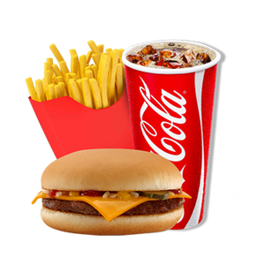CHEESE BURGER COMBO - 1