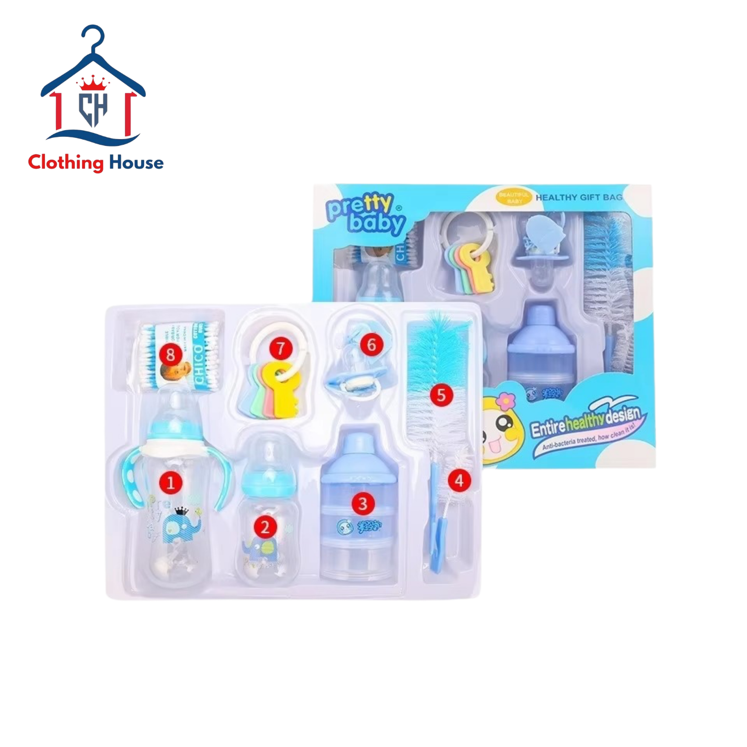 Pretty Baby Bottle Set