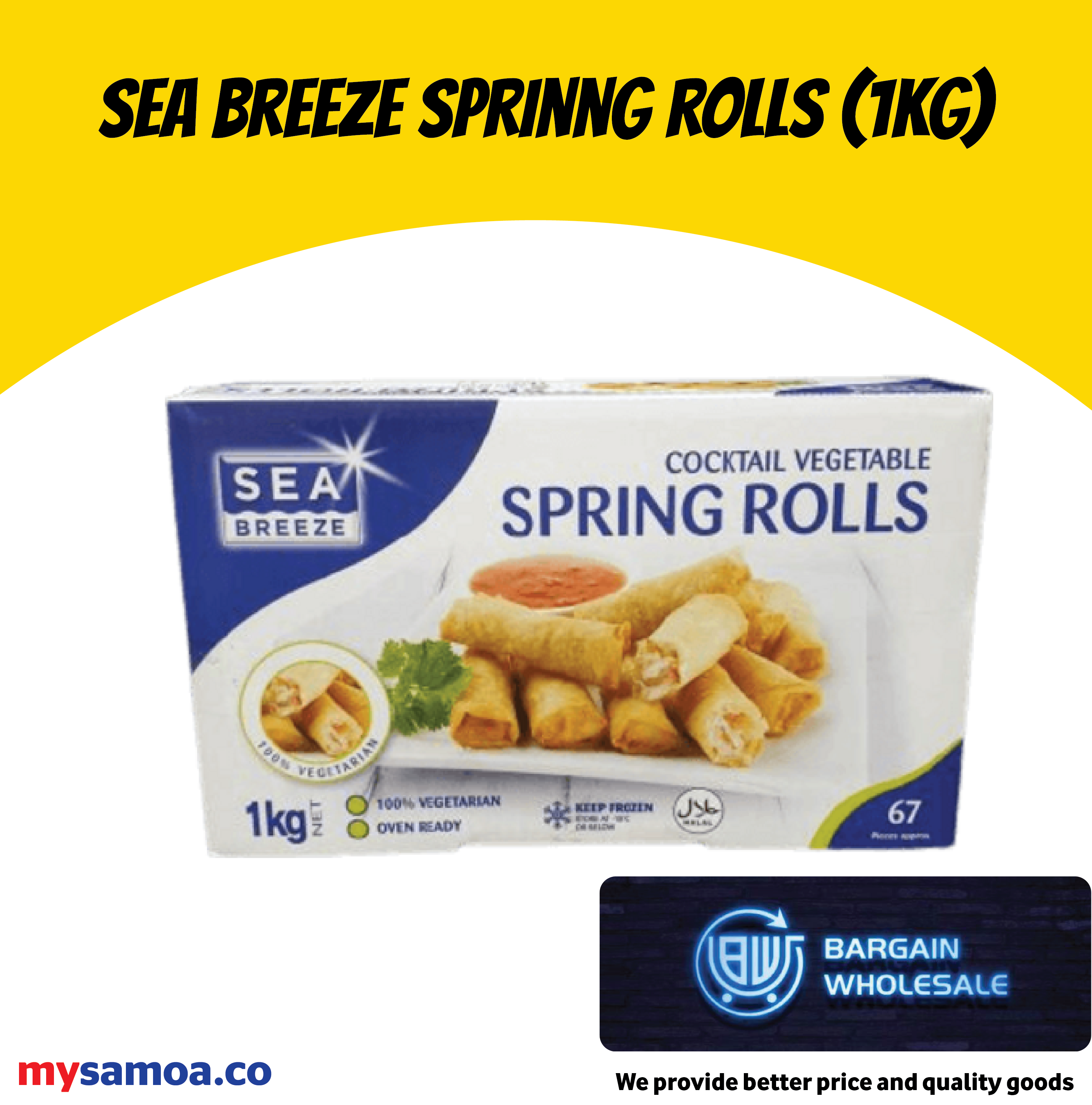 Sea breeze spring roll (1kg)