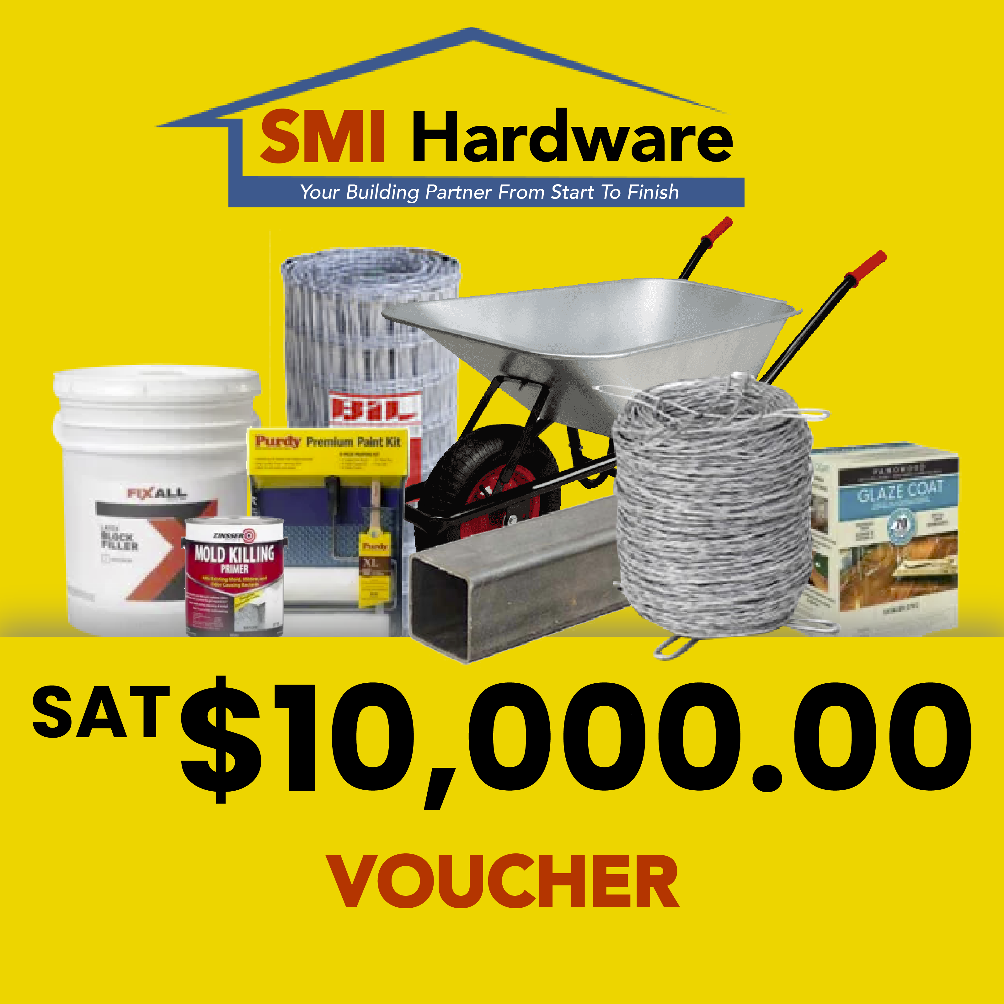 SMI Hardware Gift Voucher WS$10,000