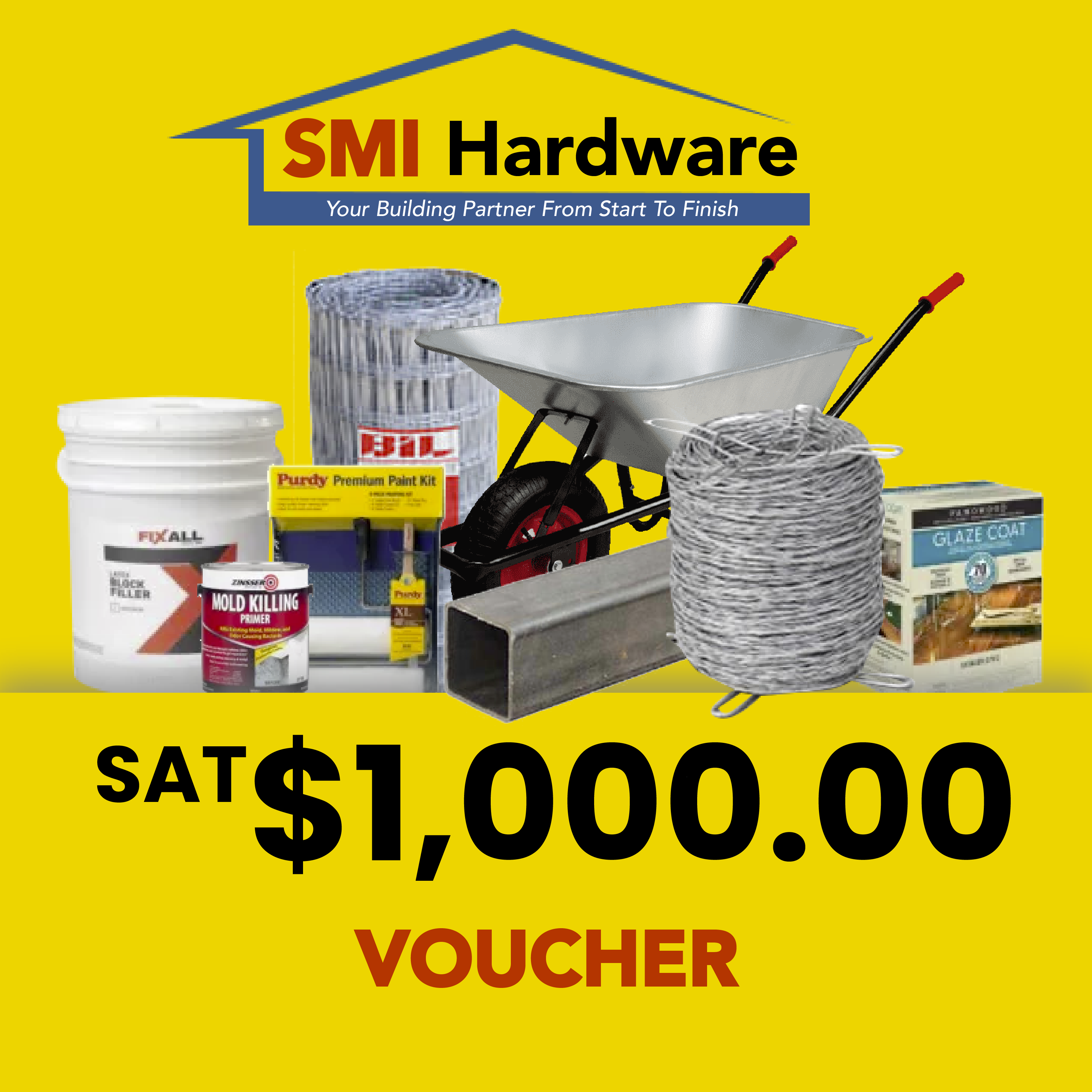 SMI Hardware Gift Voucher WS$1,000