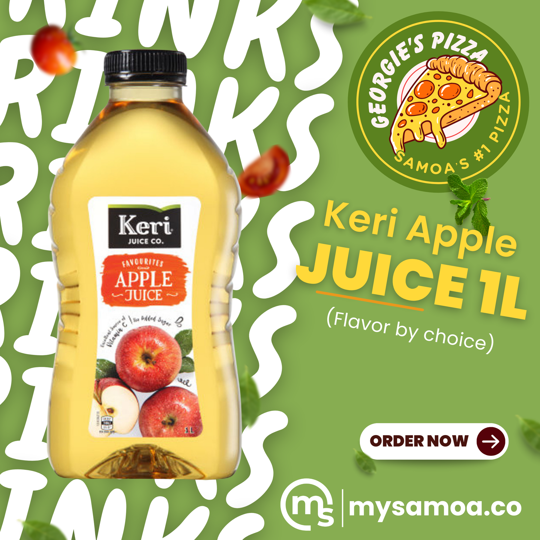 Juice 1 Litre (Choice by flavor)