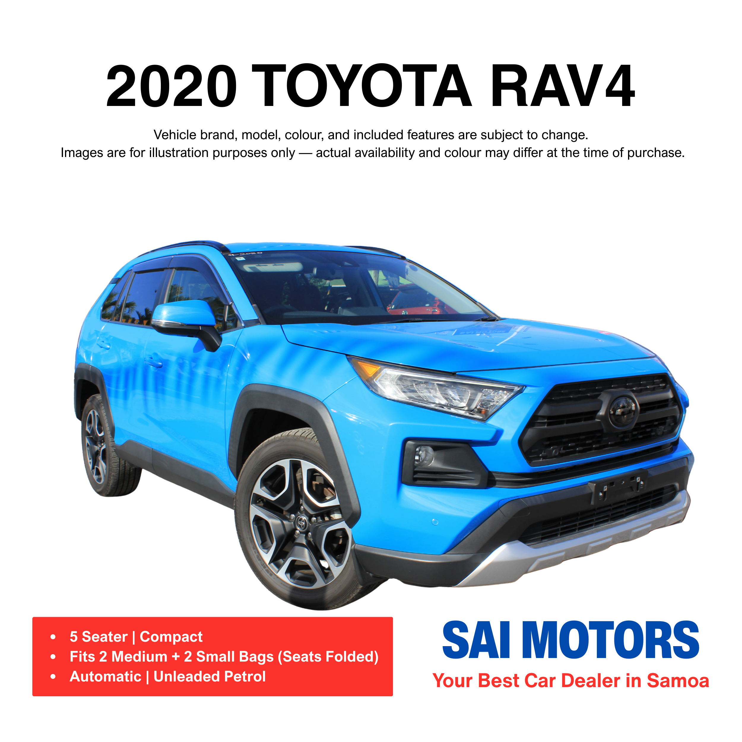 2020 Toyota Rav4 (Bue)