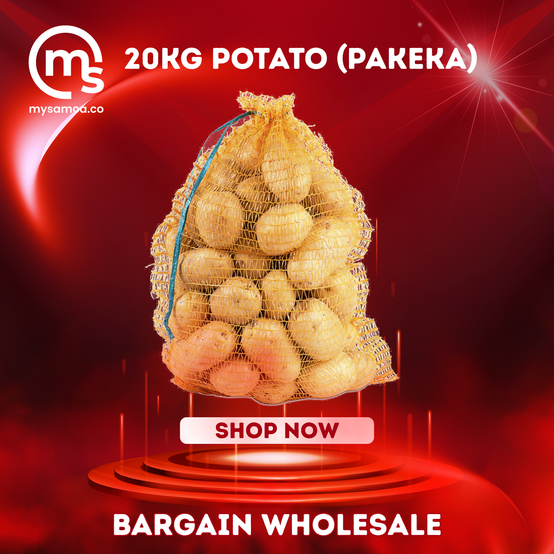 Potato 20kg (Pakeka)