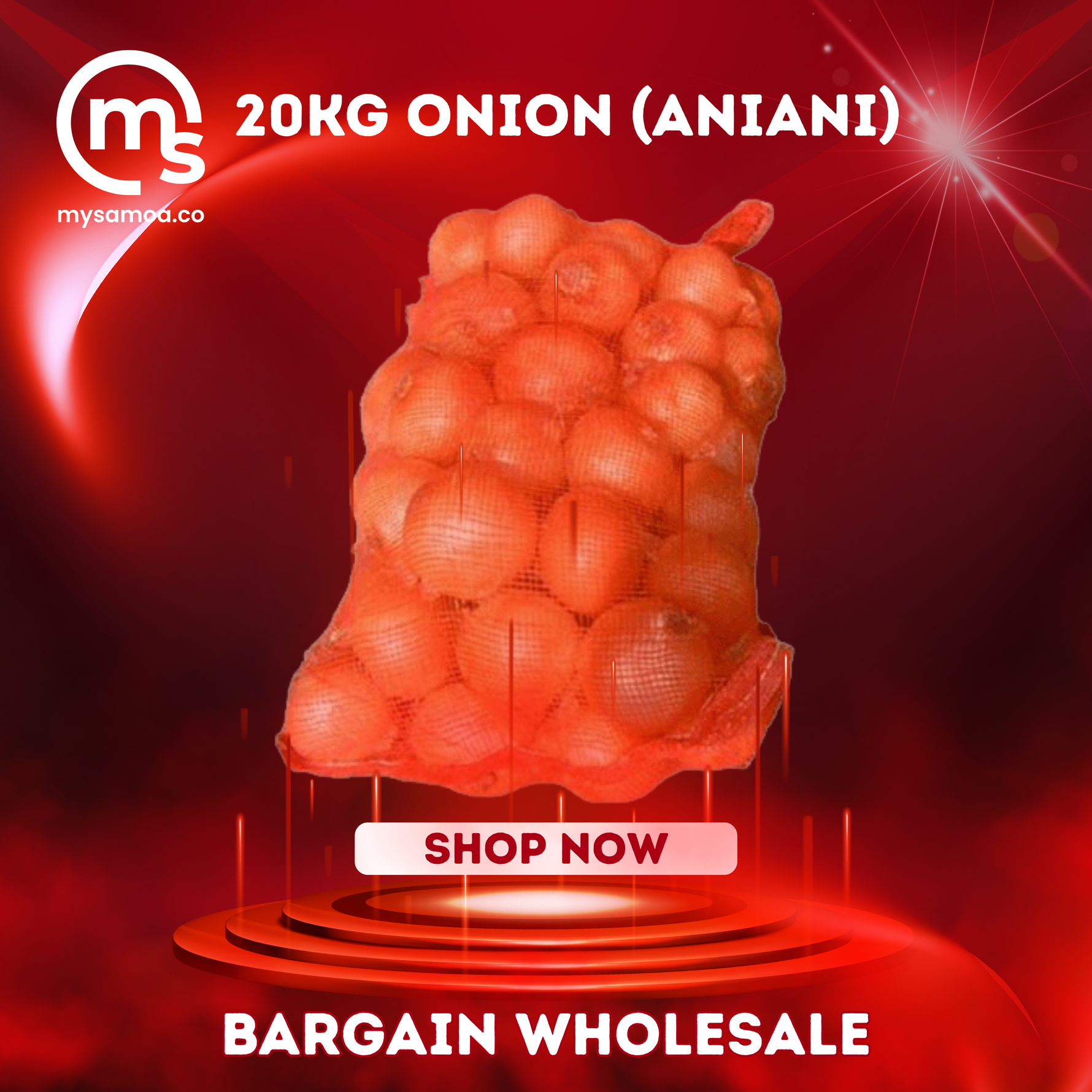 Onion 20kg (Aniani)