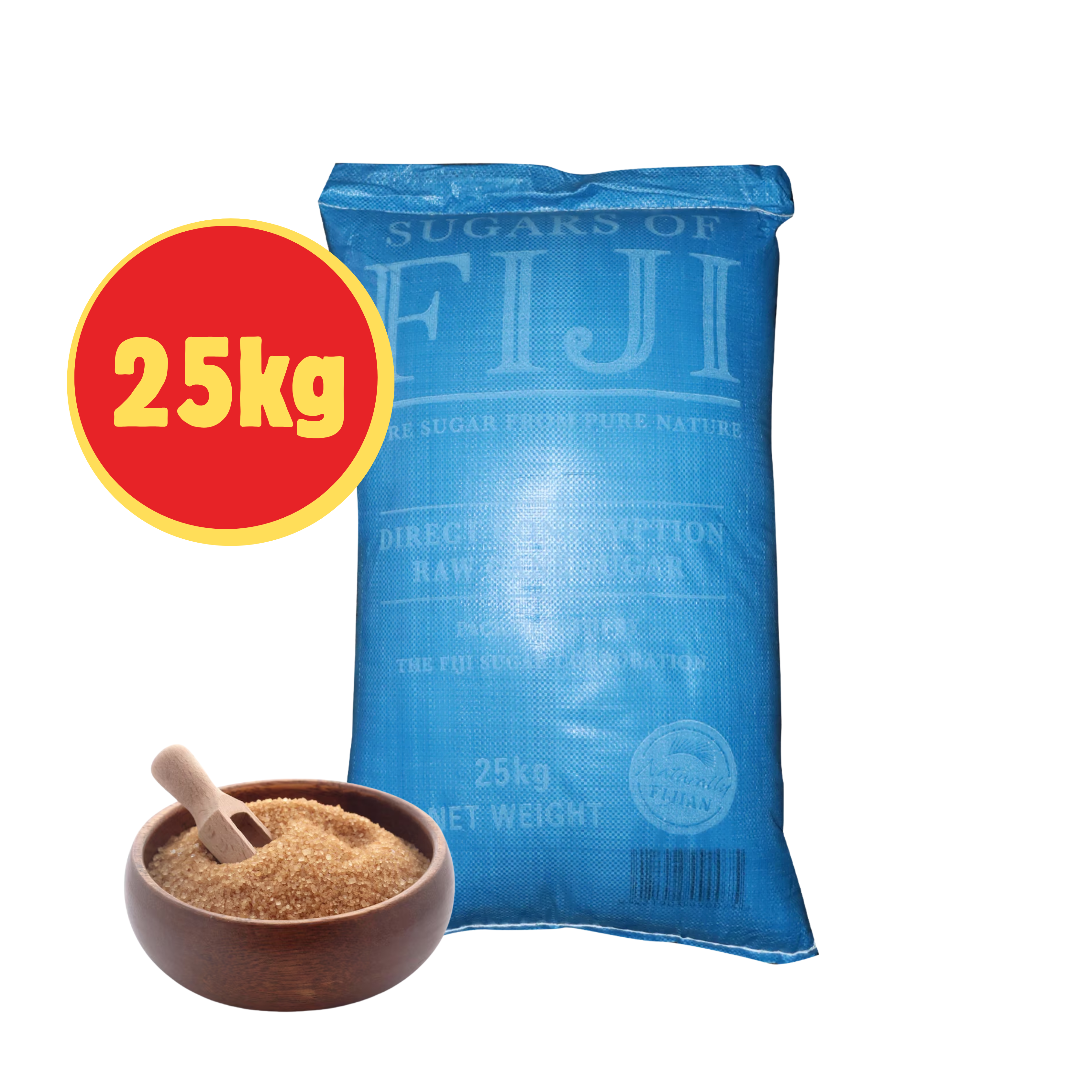 Fiji Brown Sugar 25kg
