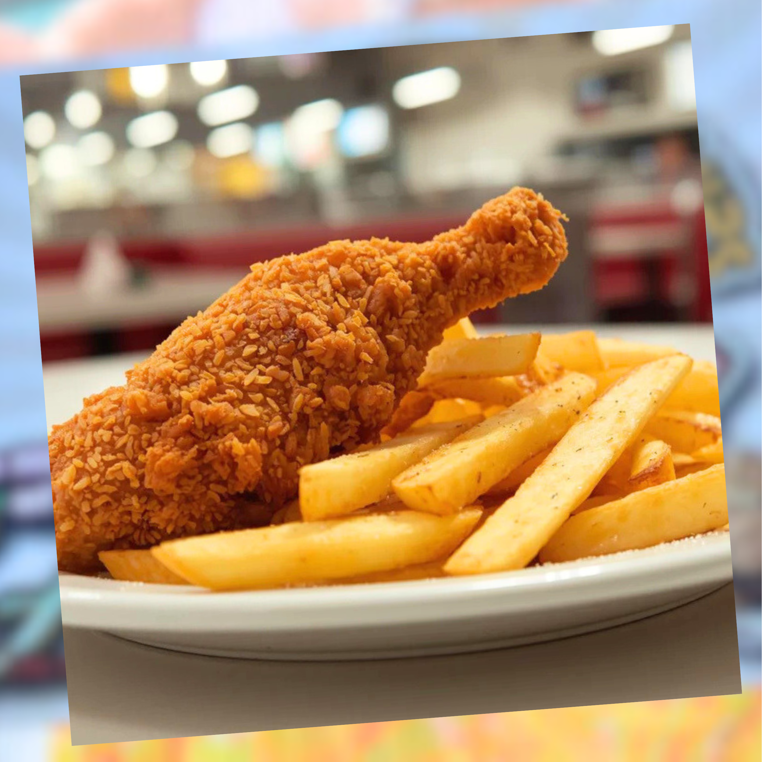 Chicken & Chips Combo – Pickup from BRE’S Animal Fries, Vailima