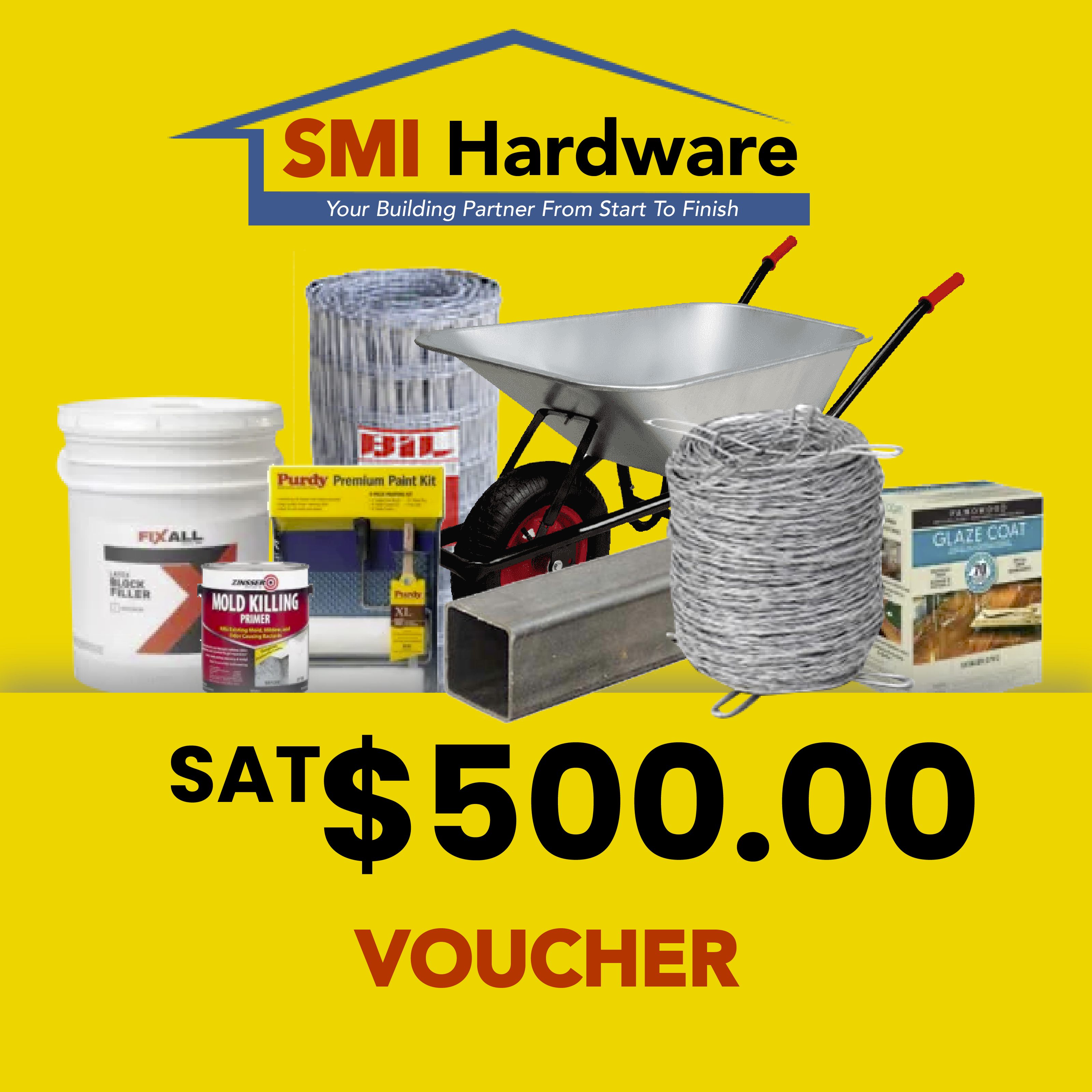 SMI Hardware Gift Voucher WS$500