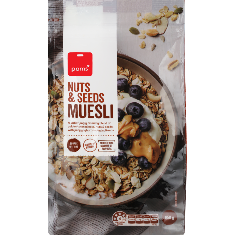 Pam's nuts & seeds muesli