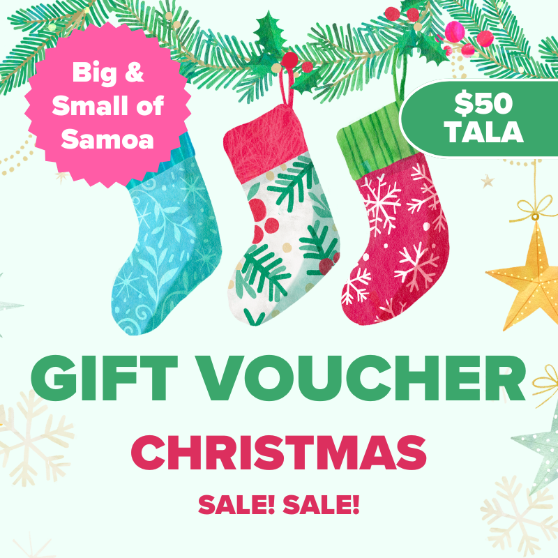 ST$50 Gift Voucher (Big&Small of Samoa) Ground Floor ACC Building, Matafele