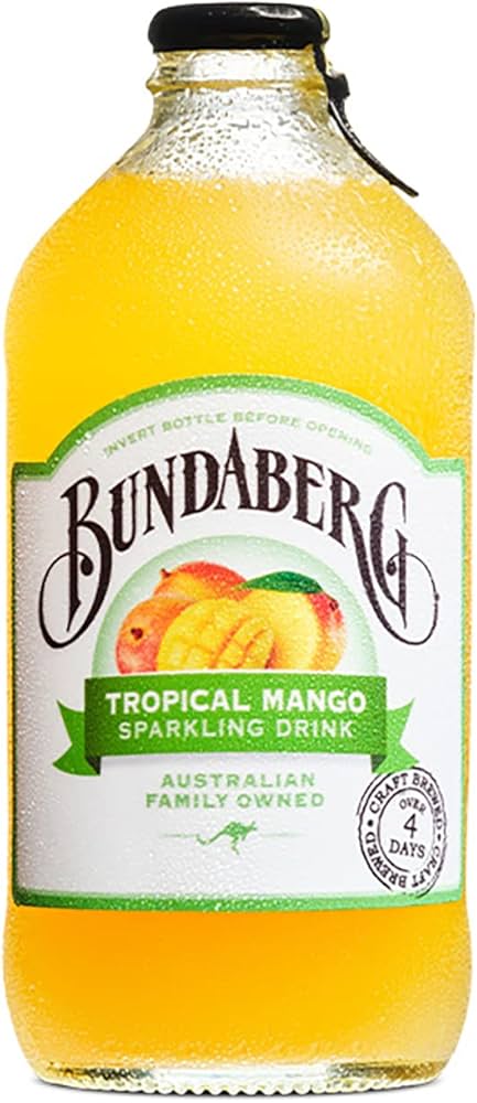 Bundaberg Tropical Mango 375 ml, 6x4 Pack