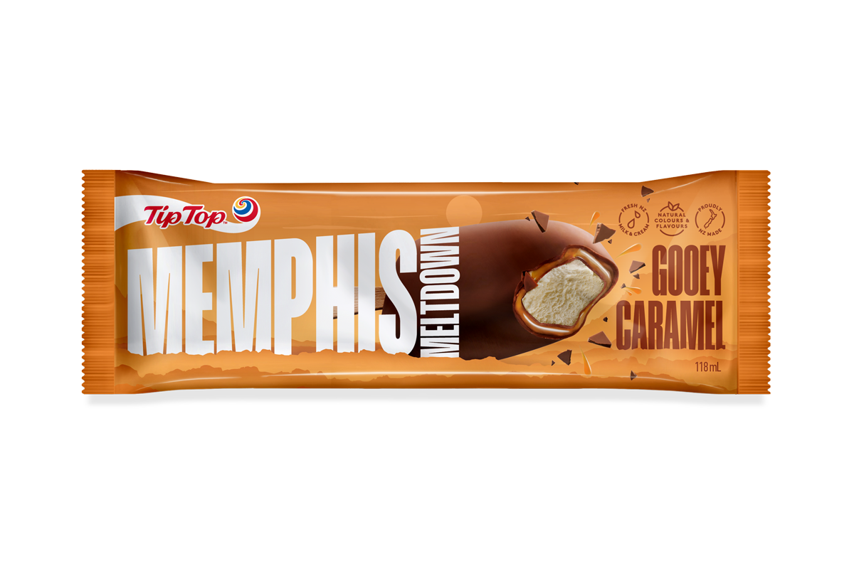 Tip Top Memphis Meltdown Gooey Caramel 118ml