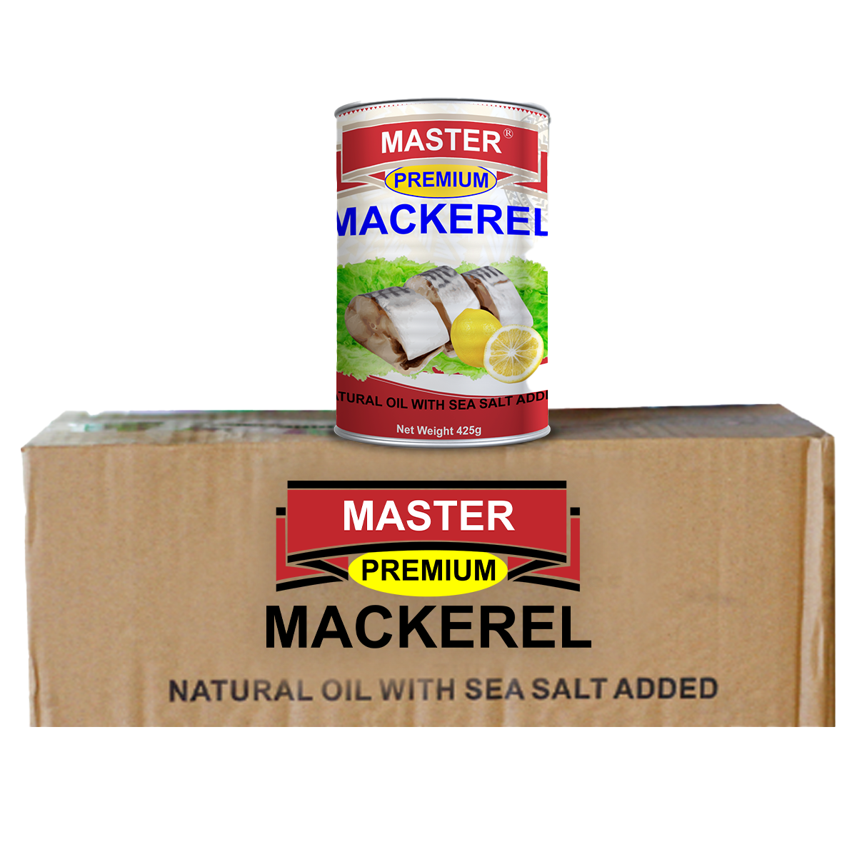 Master Premium Mackerel Natural Oil 425g x 8 - 2
