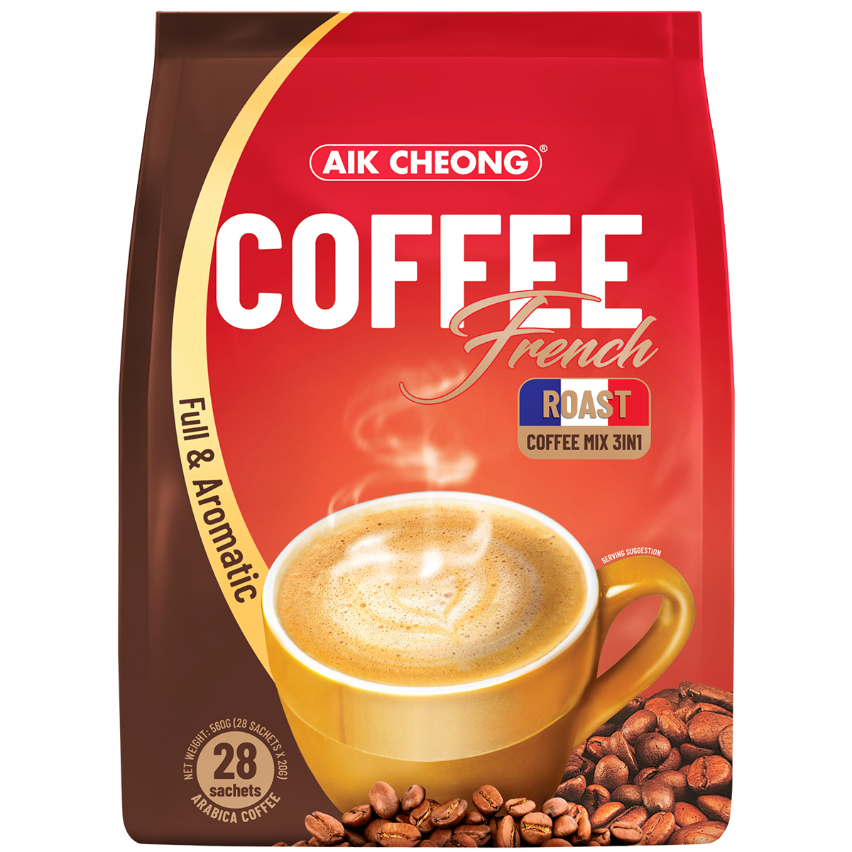 AIK French Roast Coffee Mix 3IN1 560g - 2