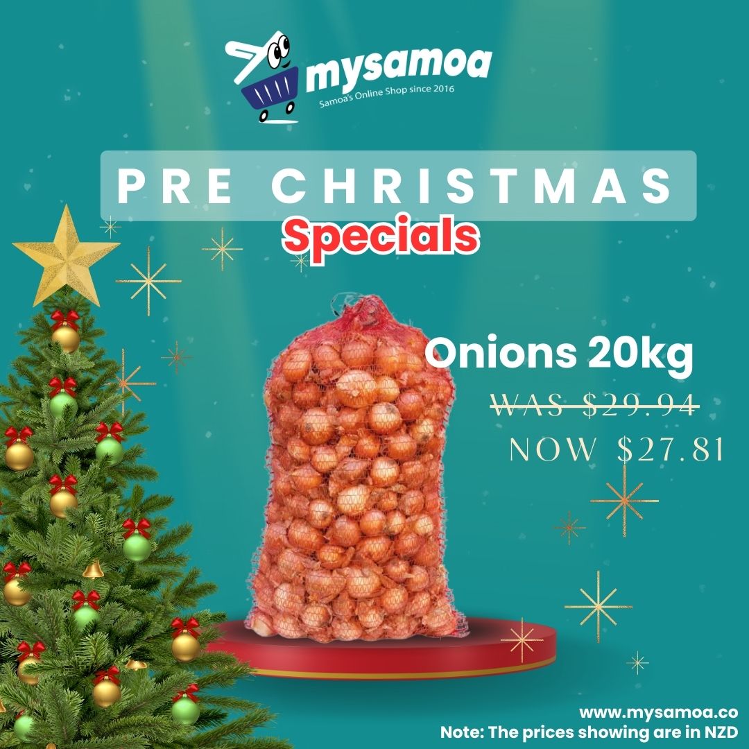 Onion- Medium 20kg - 1