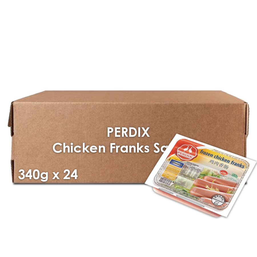 Perdix Chicken Franks Sausage 340g x 24 - 1