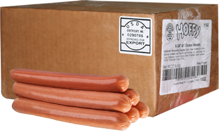 Hoffy Chicken Franks Sausage 10lbs - 2