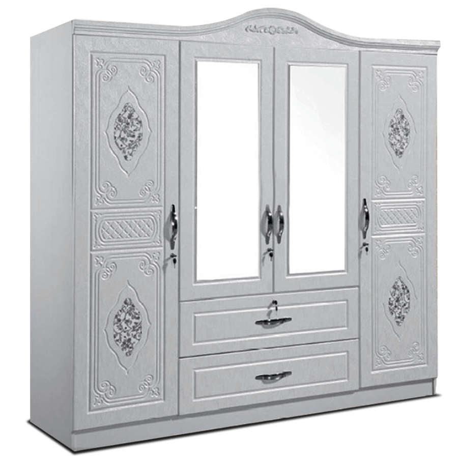 4Door Wardrobe #9490-4 - 2