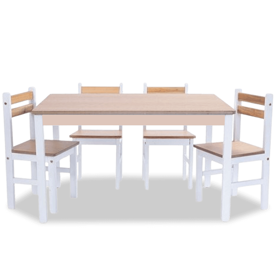 Dinner Table W/6Chairs #YS-D602 - 4