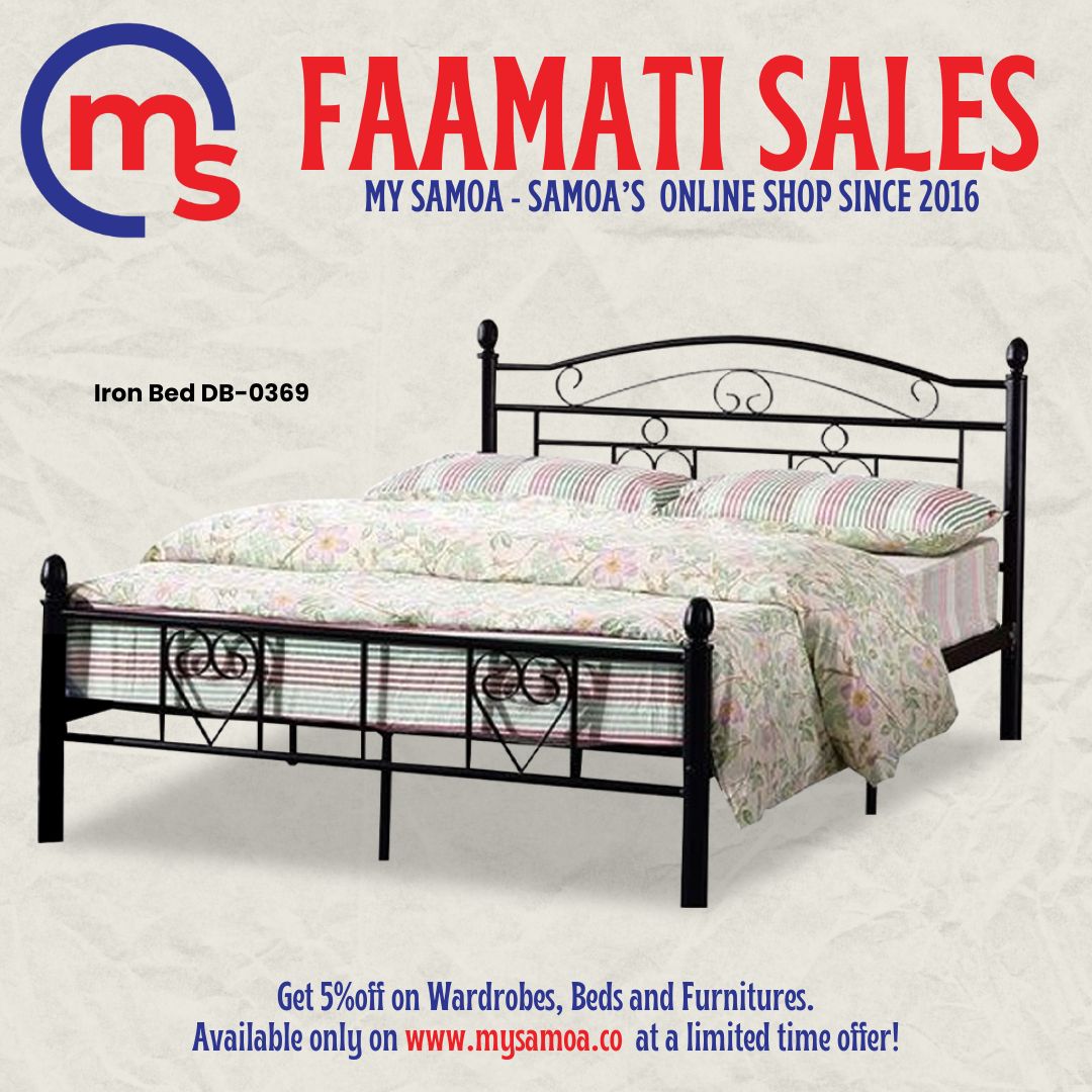 Double Iron Bed DB-0369 - 1