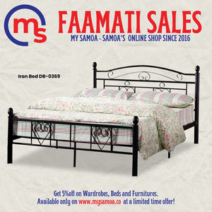 Double Iron Bed DB-0369 - 1