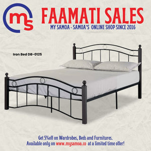 Iron Bed DB-0125 - 1