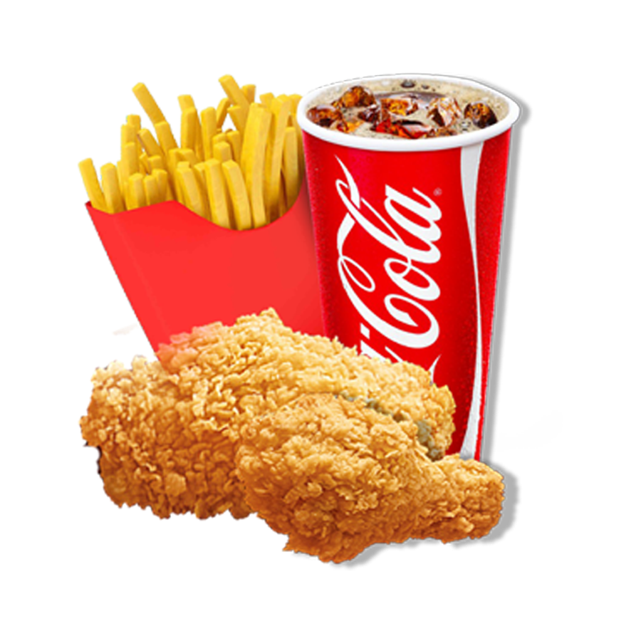 2PCS CHICKEN & CHIPS COMBO - 1