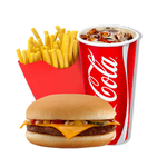 CHEESE BURGER COMBO - 1