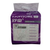 Softsome Adult Diaper Medium 10'S - 1