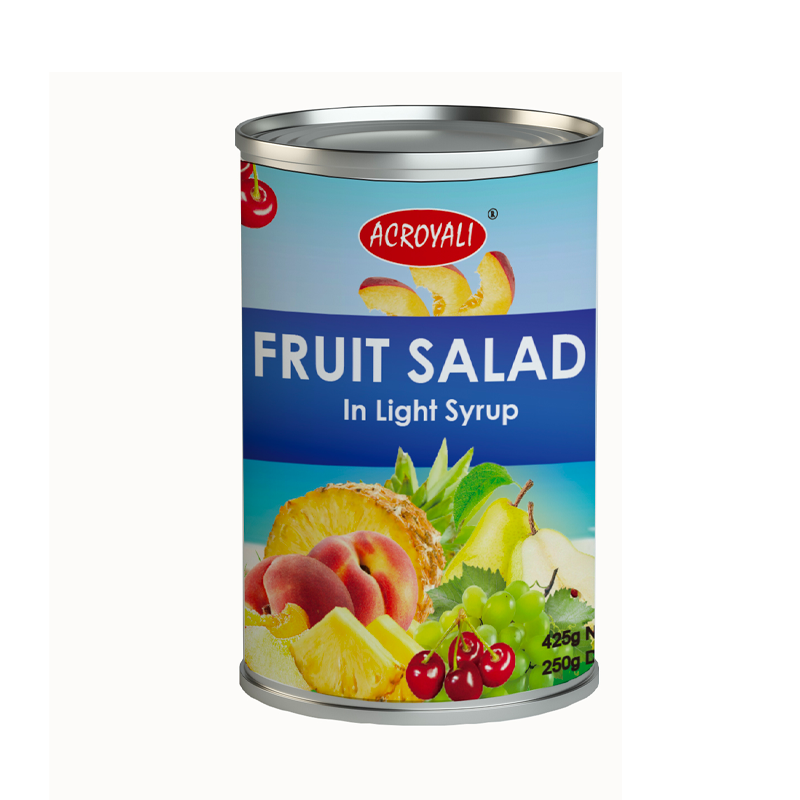 Acroyali Fruit Salad In Light Syrup 425g