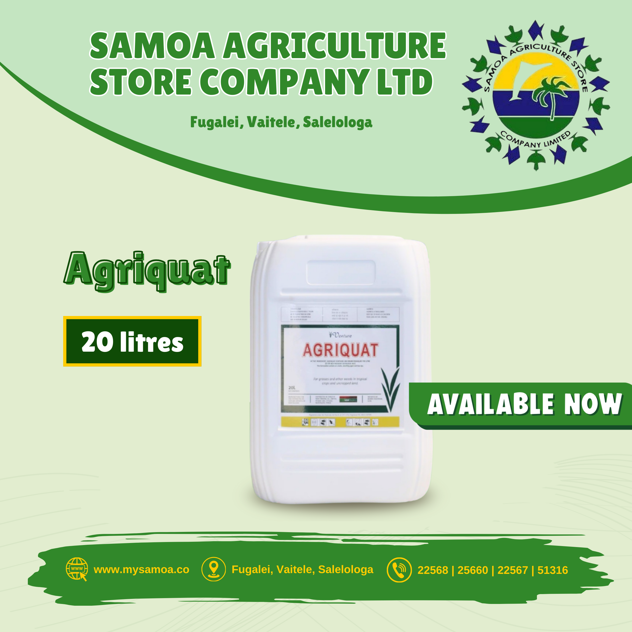Agriquat 20 litre