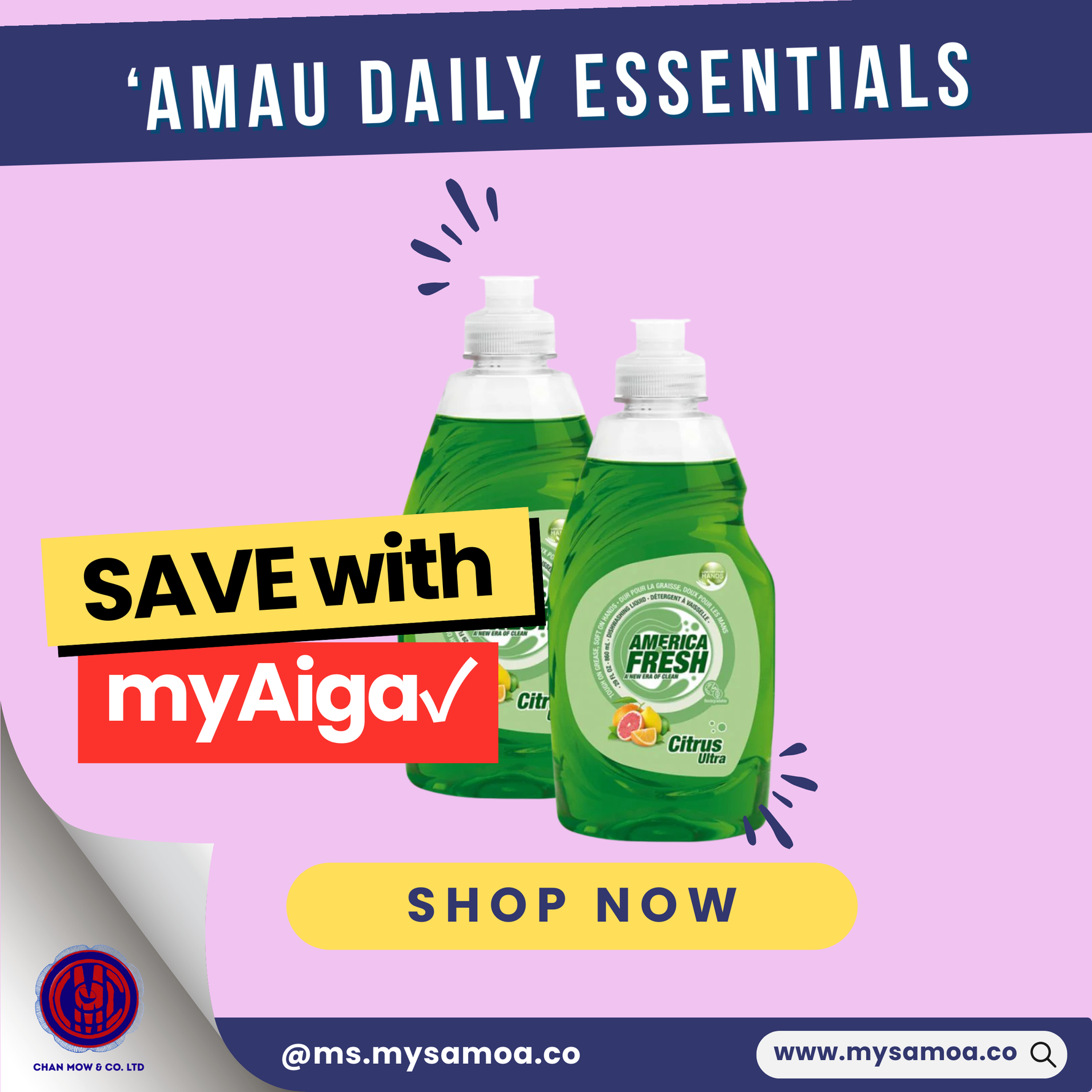 American fresh dishwashing liquid 236ml