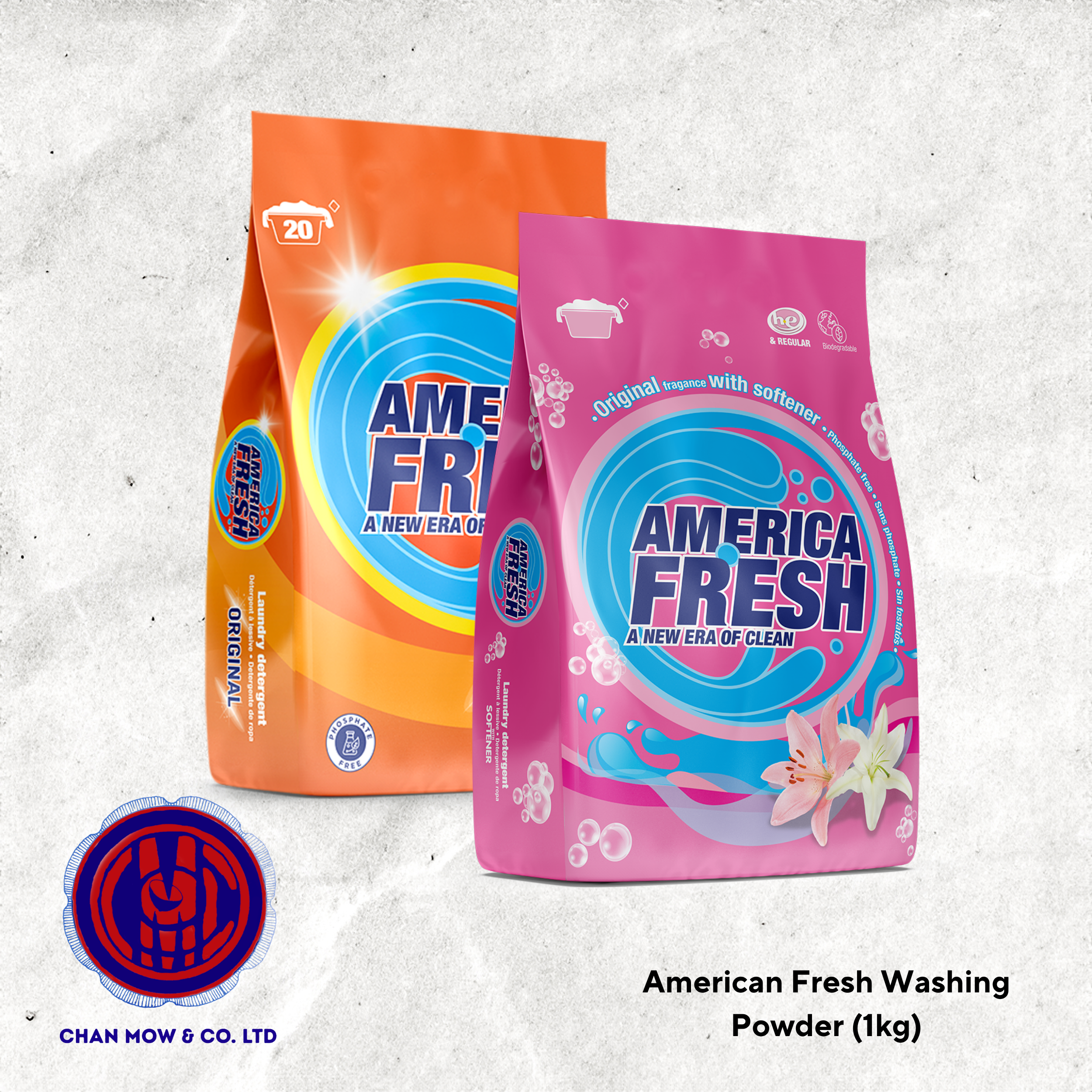 American Fresh Washing Powder (1kg)