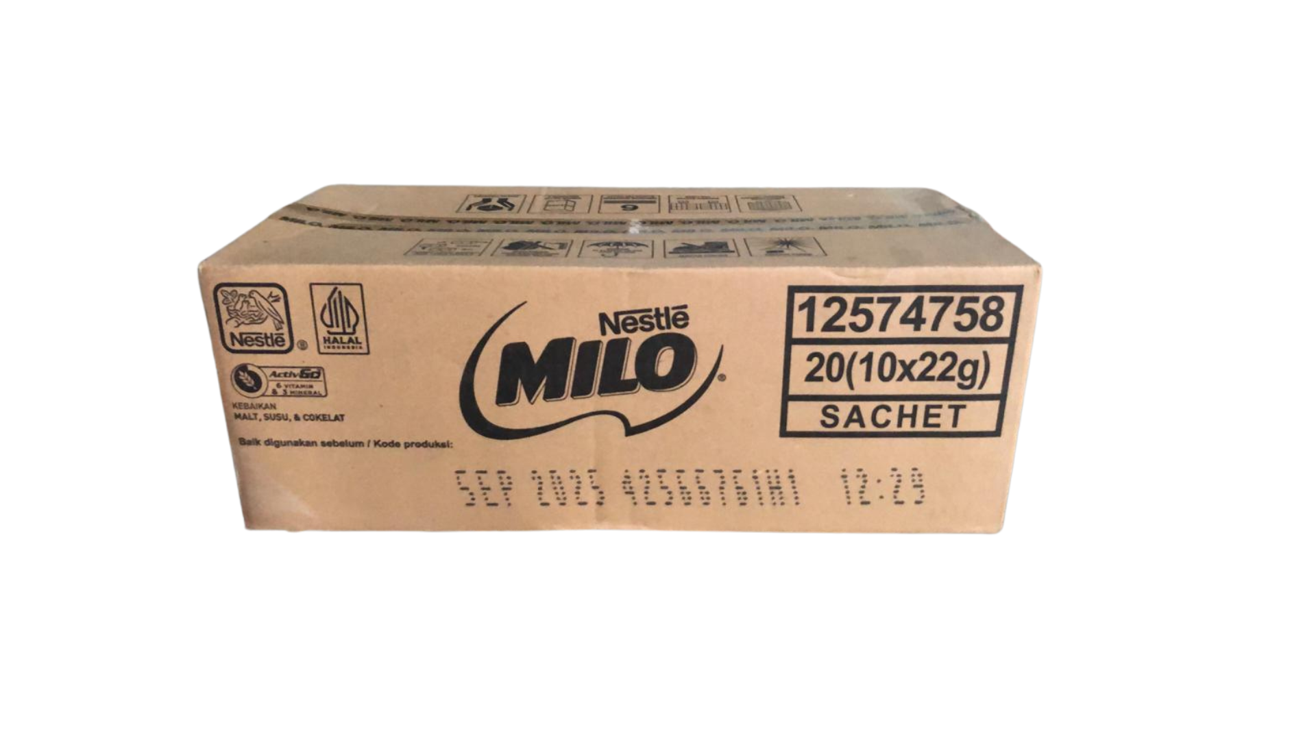 Milo Nestle 20(10x22) Sachet