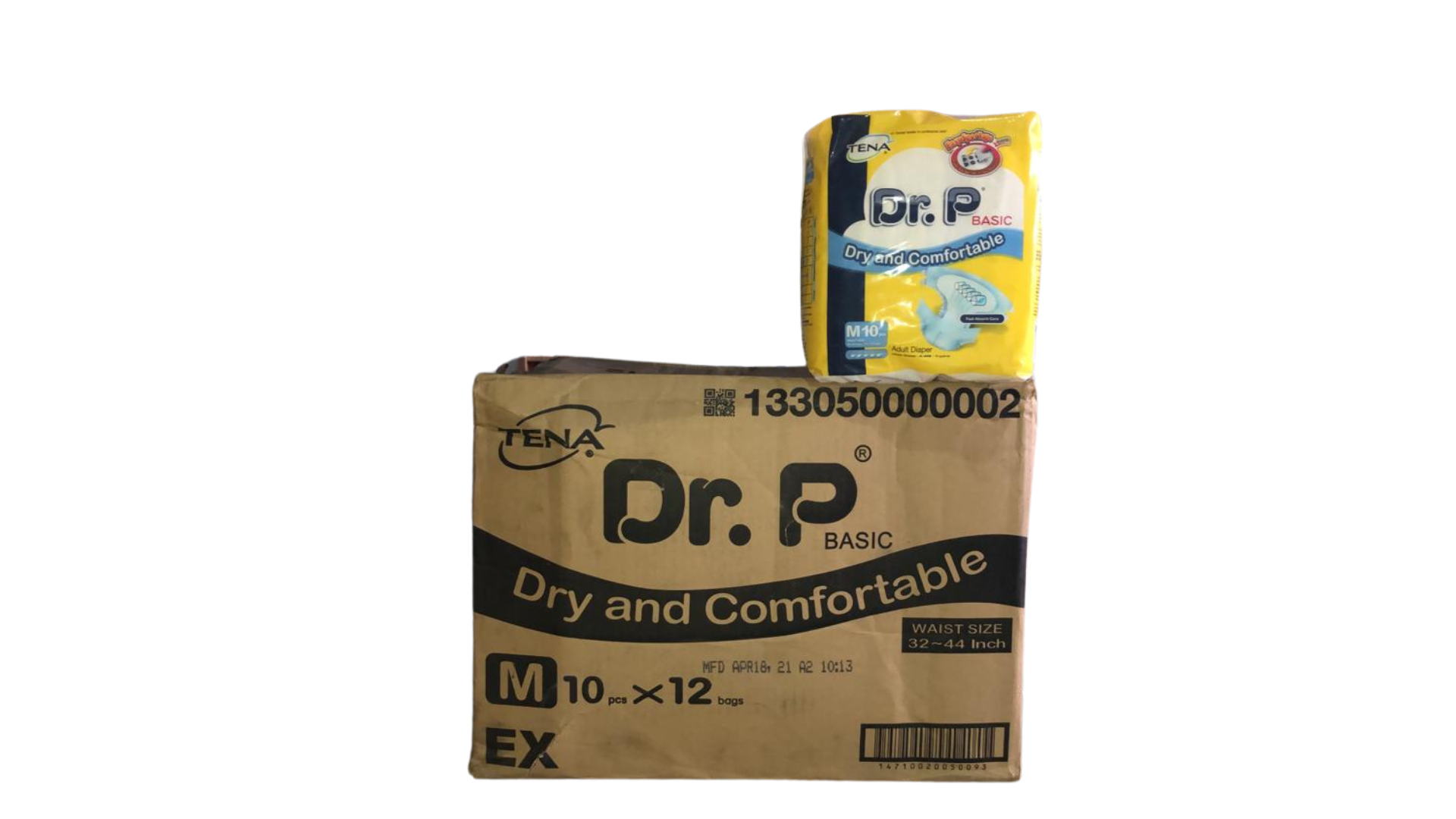 DP Basic Dry and Comfortable M10 (10pcs x 12 Bags)