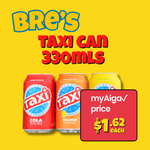 Taxi Can 330ml – Pickup from BRE’S Animal Fries, Vailima Bre's Animal Fries & Chicken