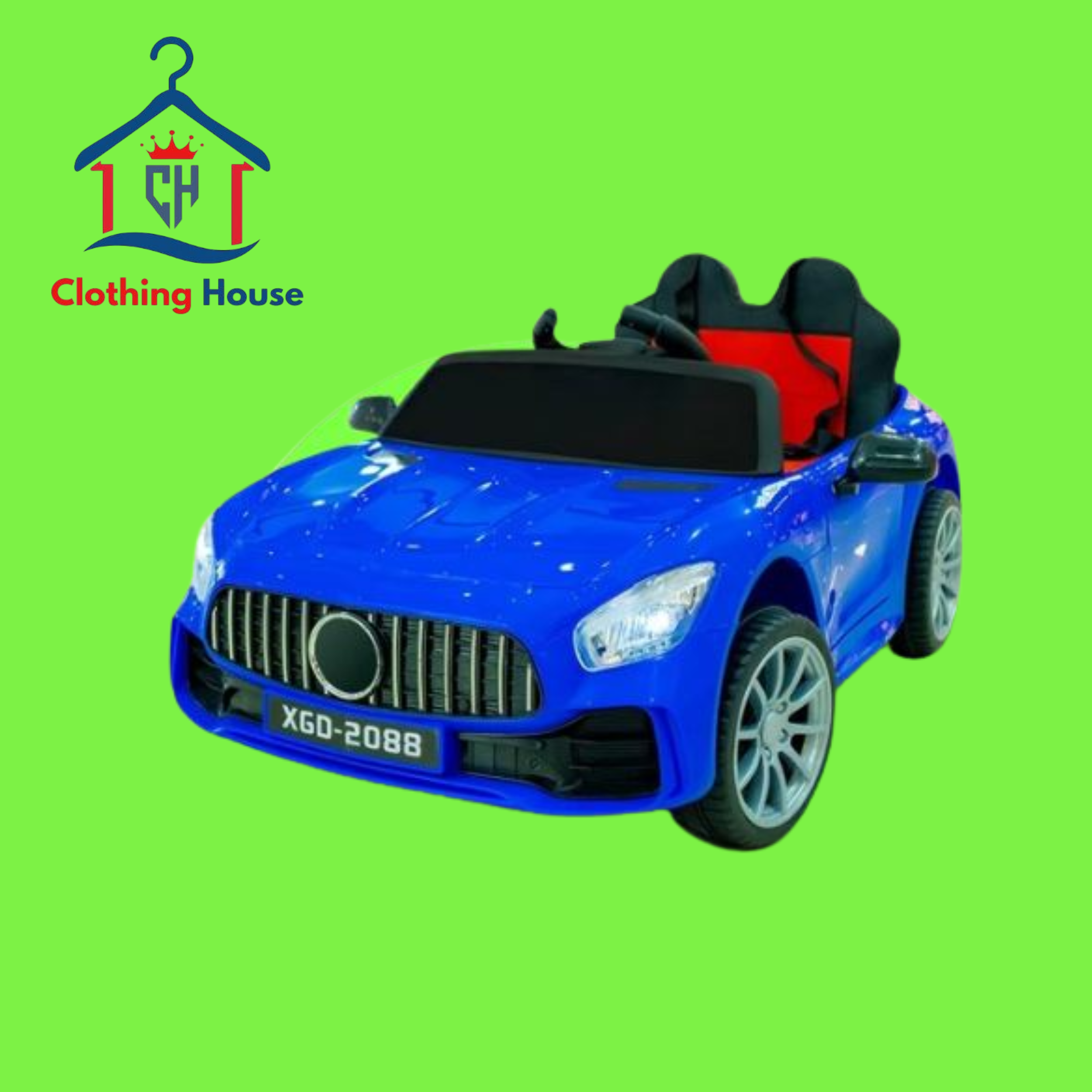 Car for kids ride On Car - Rechargeable - Blue