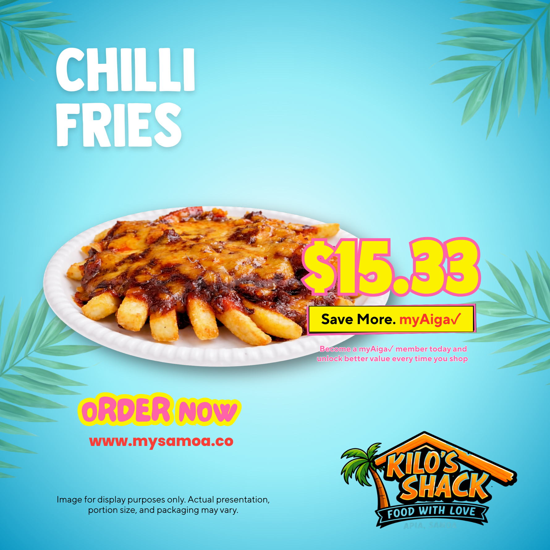 Chilli Fries - Pickup from Kilo Shack, Saleufi