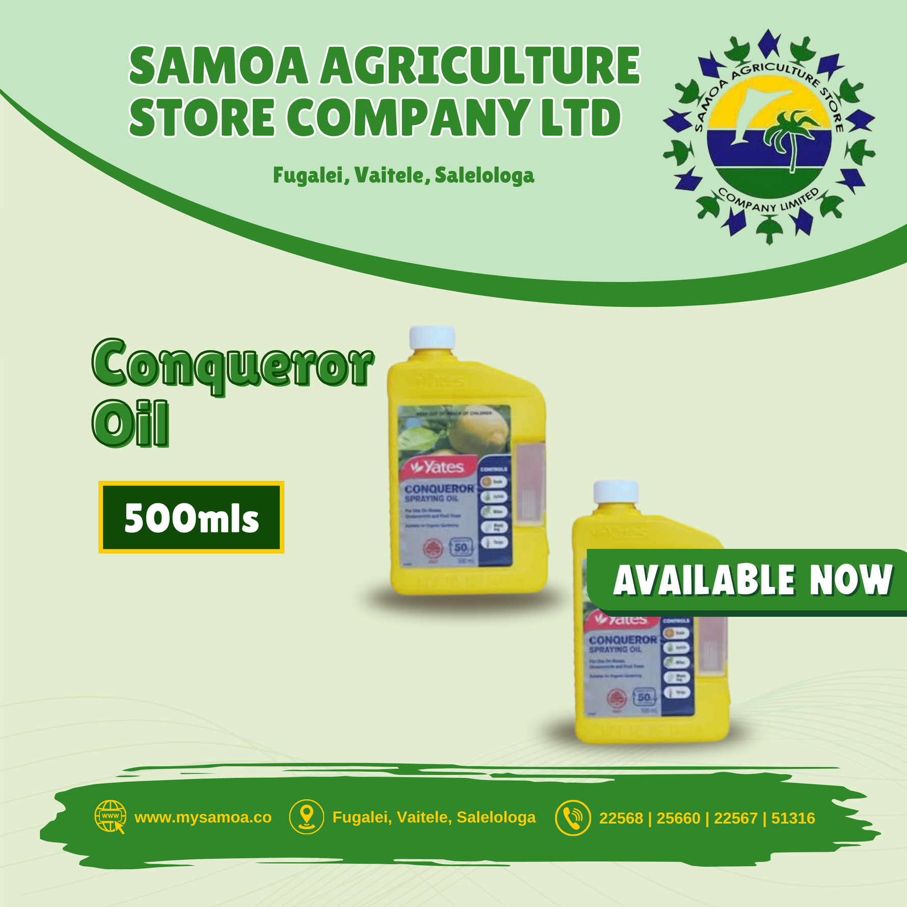 Conqueror Oil 500mls