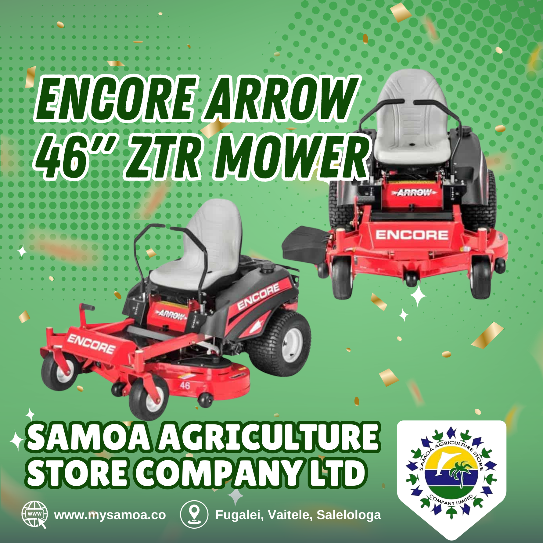 Encore Arrow 46'' ZTR Mower