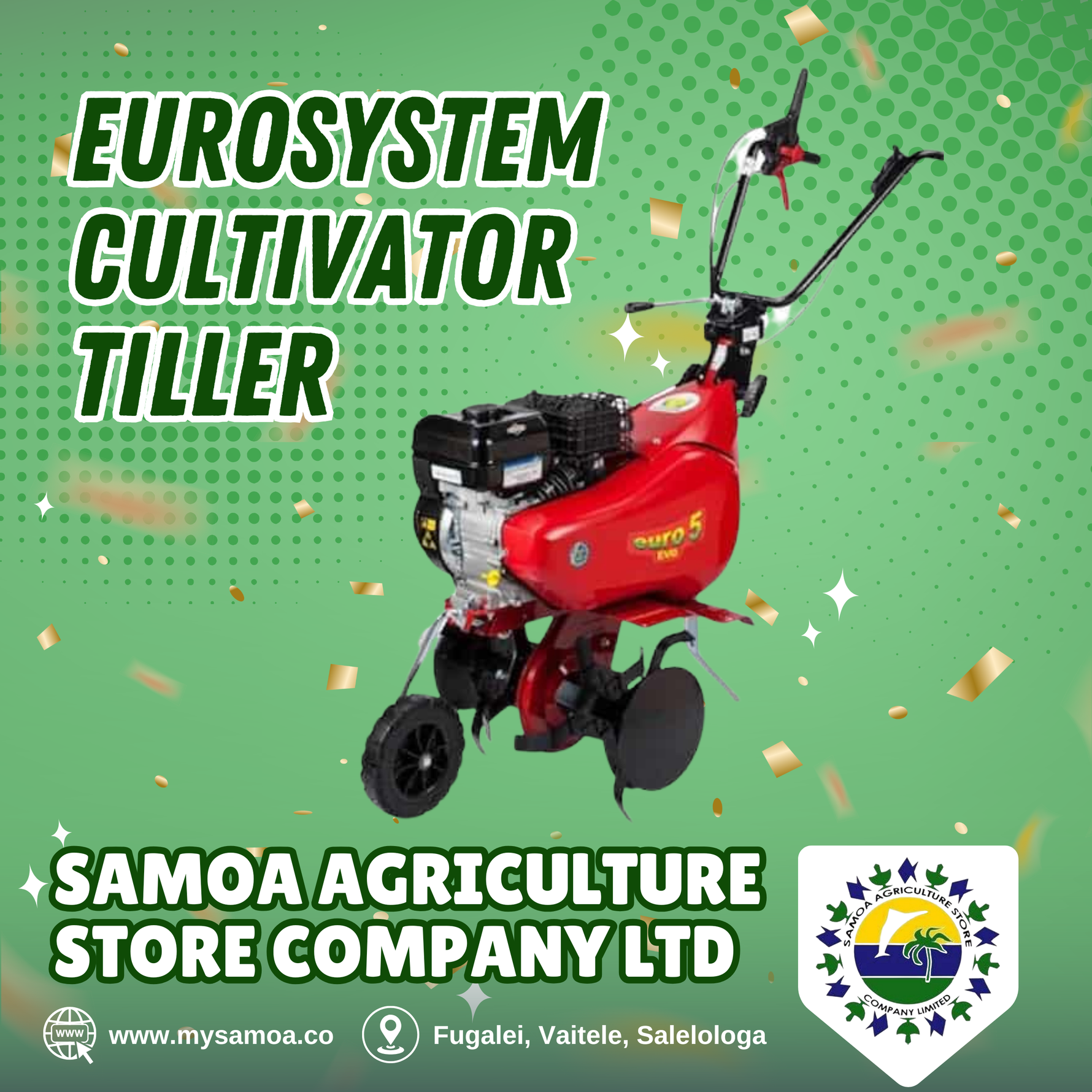 Eurosystem Cultivator Tiller