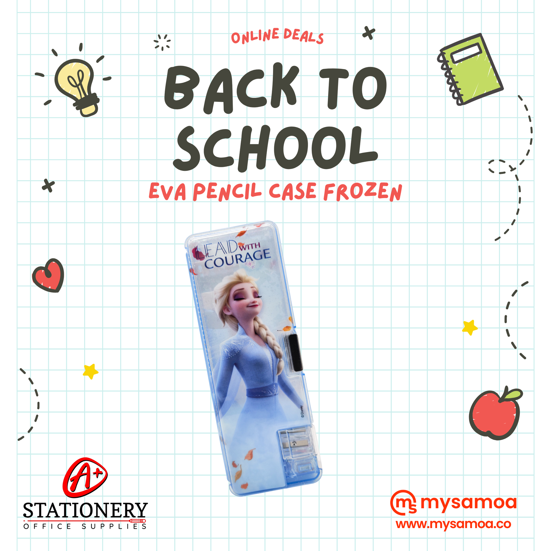 Eva Pencil Case Frozen