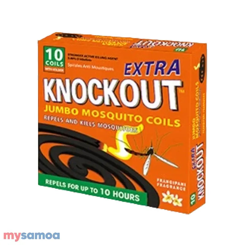 Extra Knockout Mosquito Coil 60'S x 5pcs