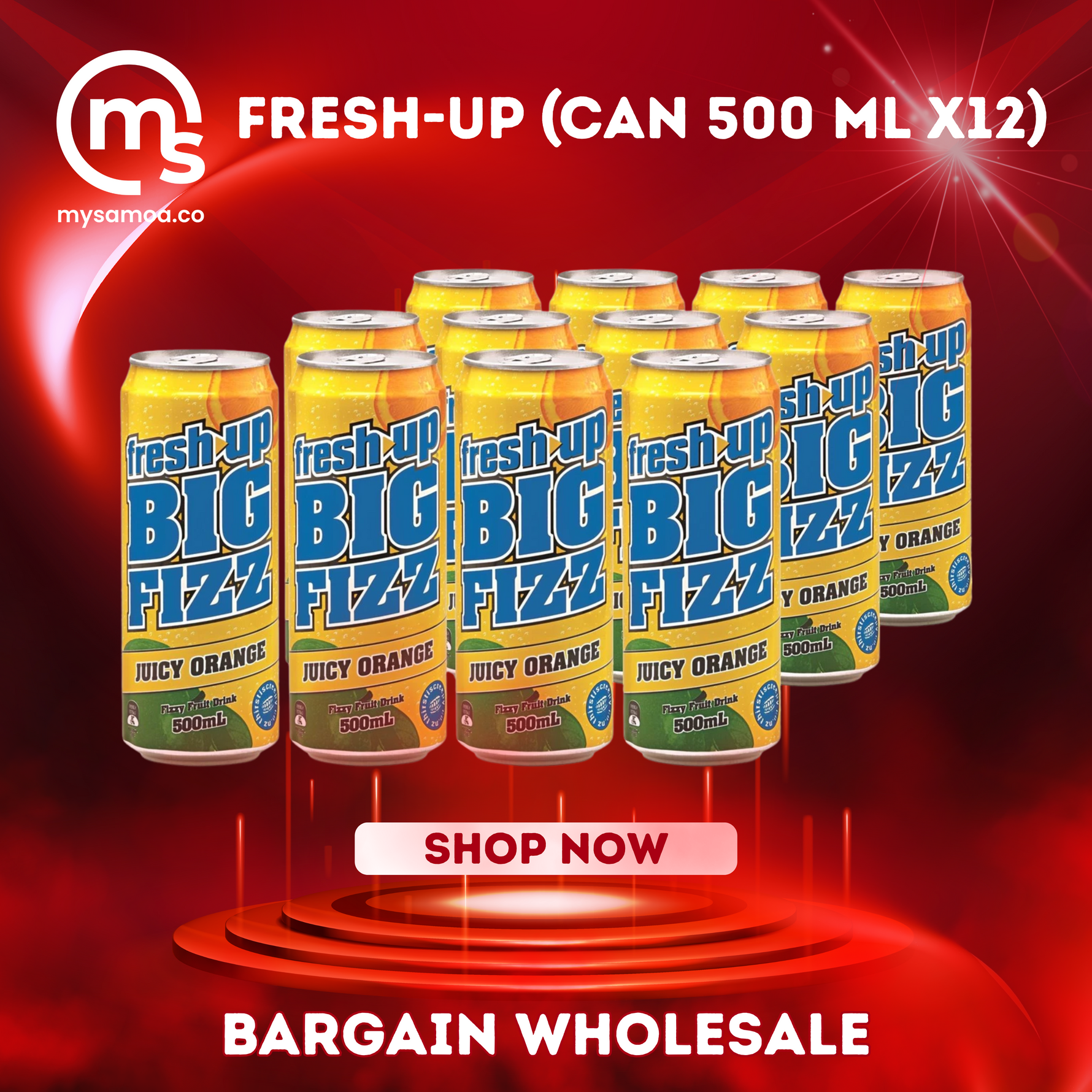 Fresh-up (Can 500 ml x12)