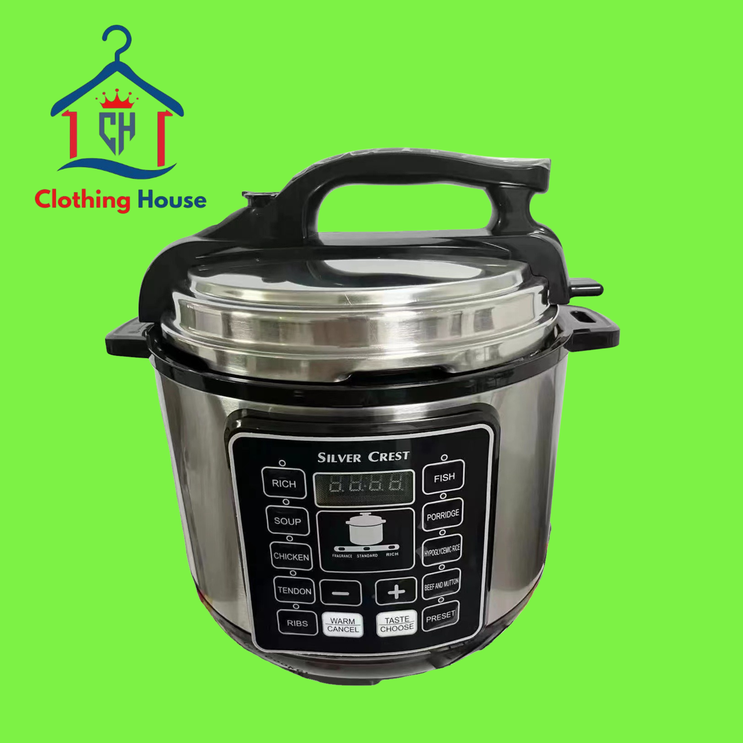 Factory Direct High Quality Stainless Steel Pressure Pot Quick Cooking SS304 Pressure Cookers with 4 Litres