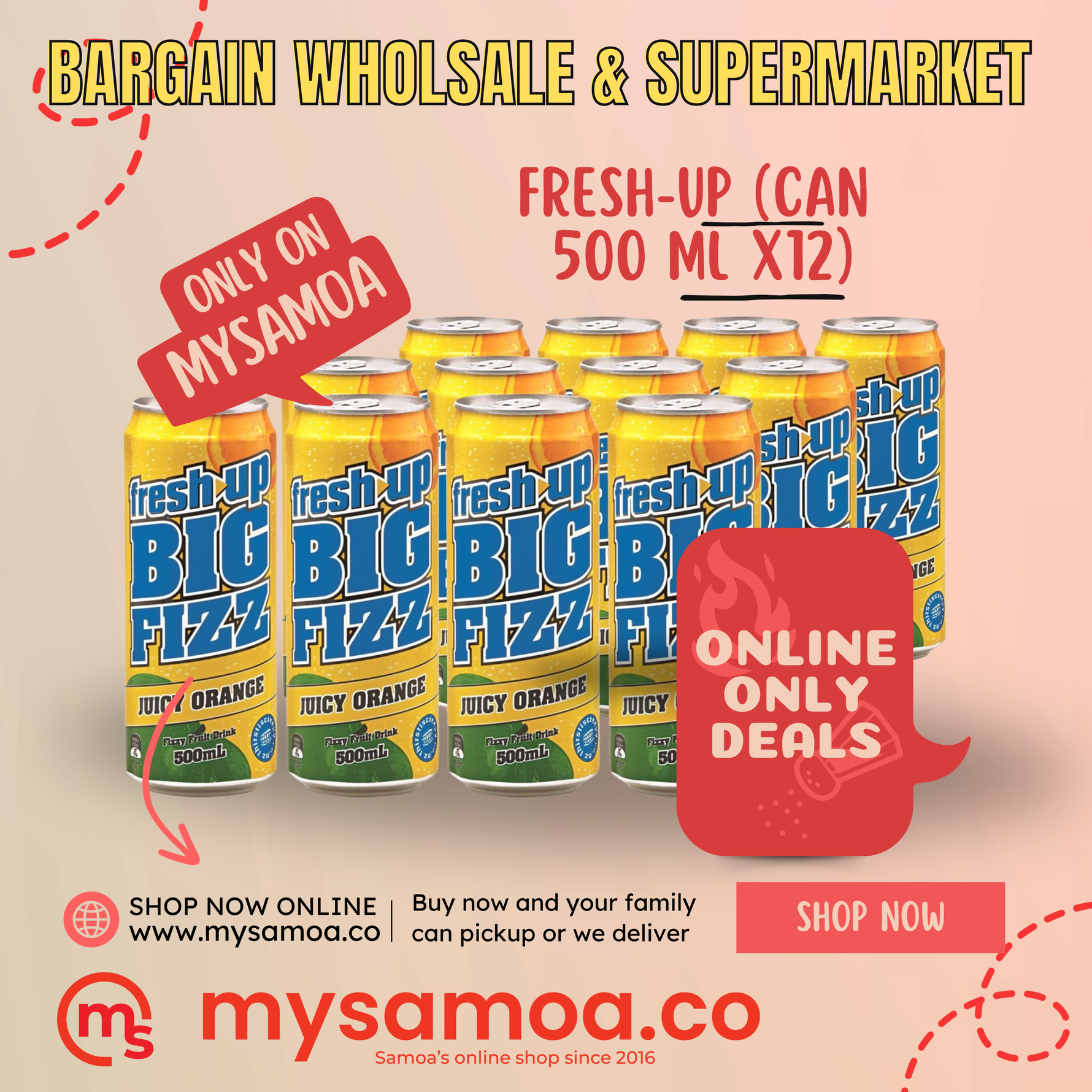 Fresh-up (Can 500 ml x12)