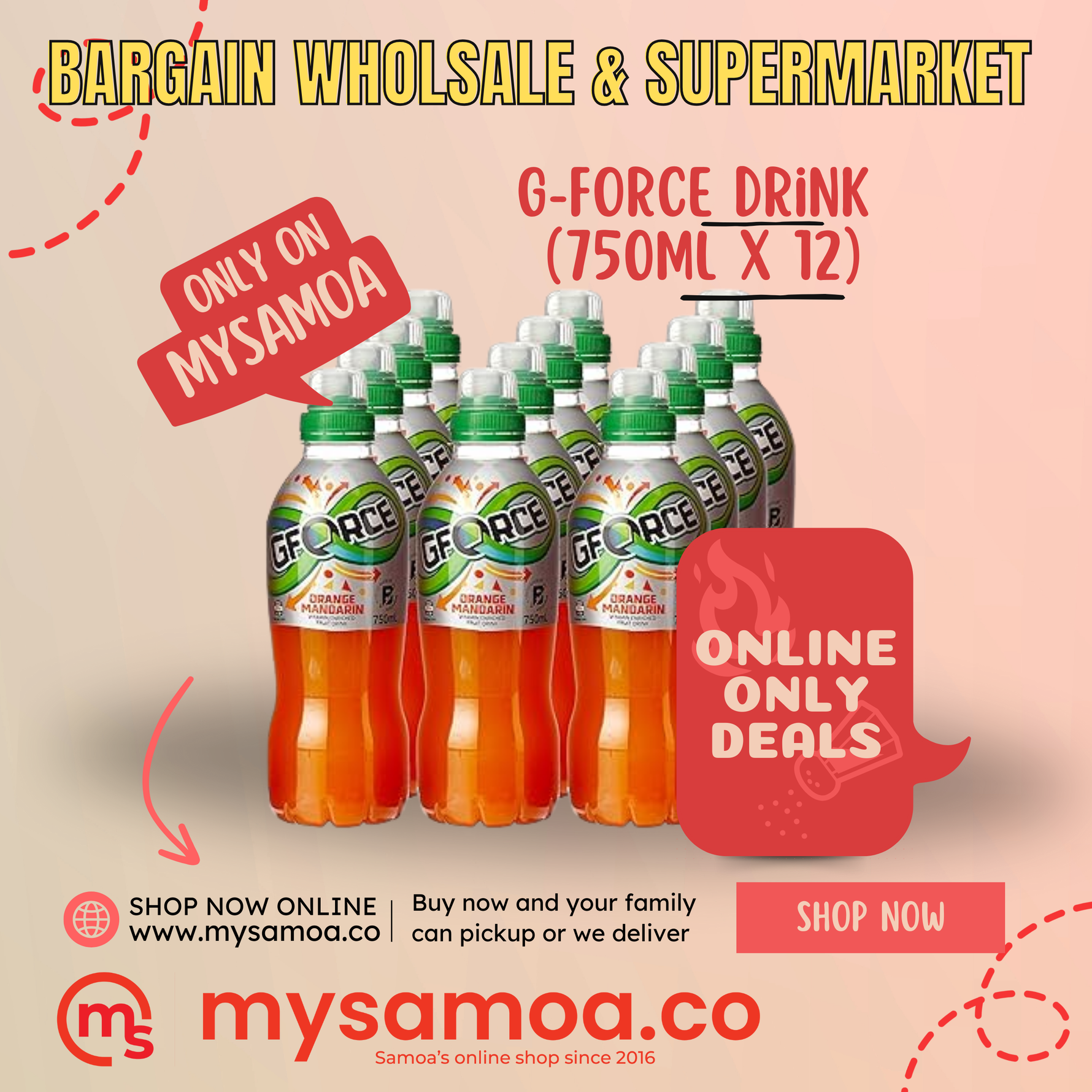 G-force Drink (750ml x 12)