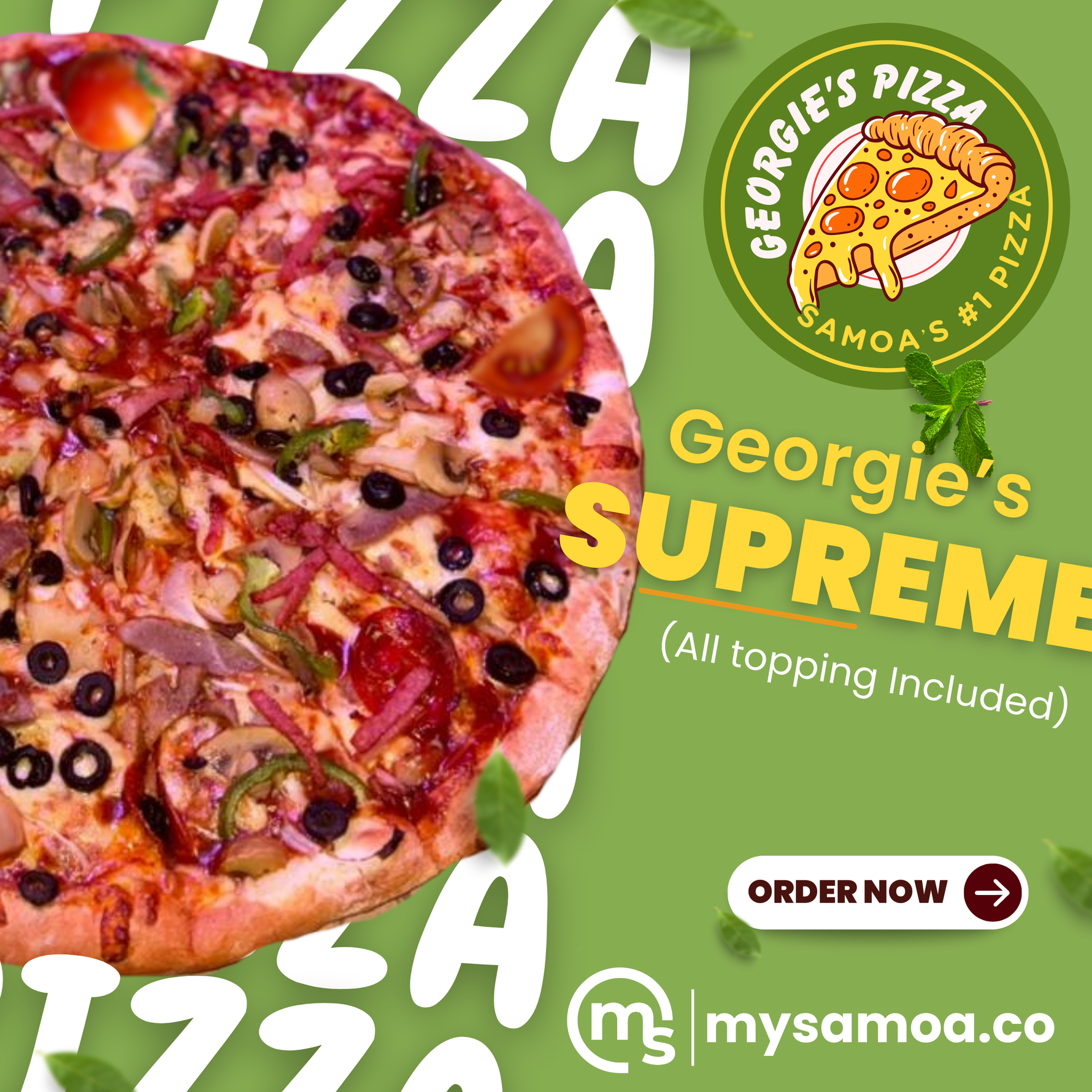 Georgie's Supreme (All topping)