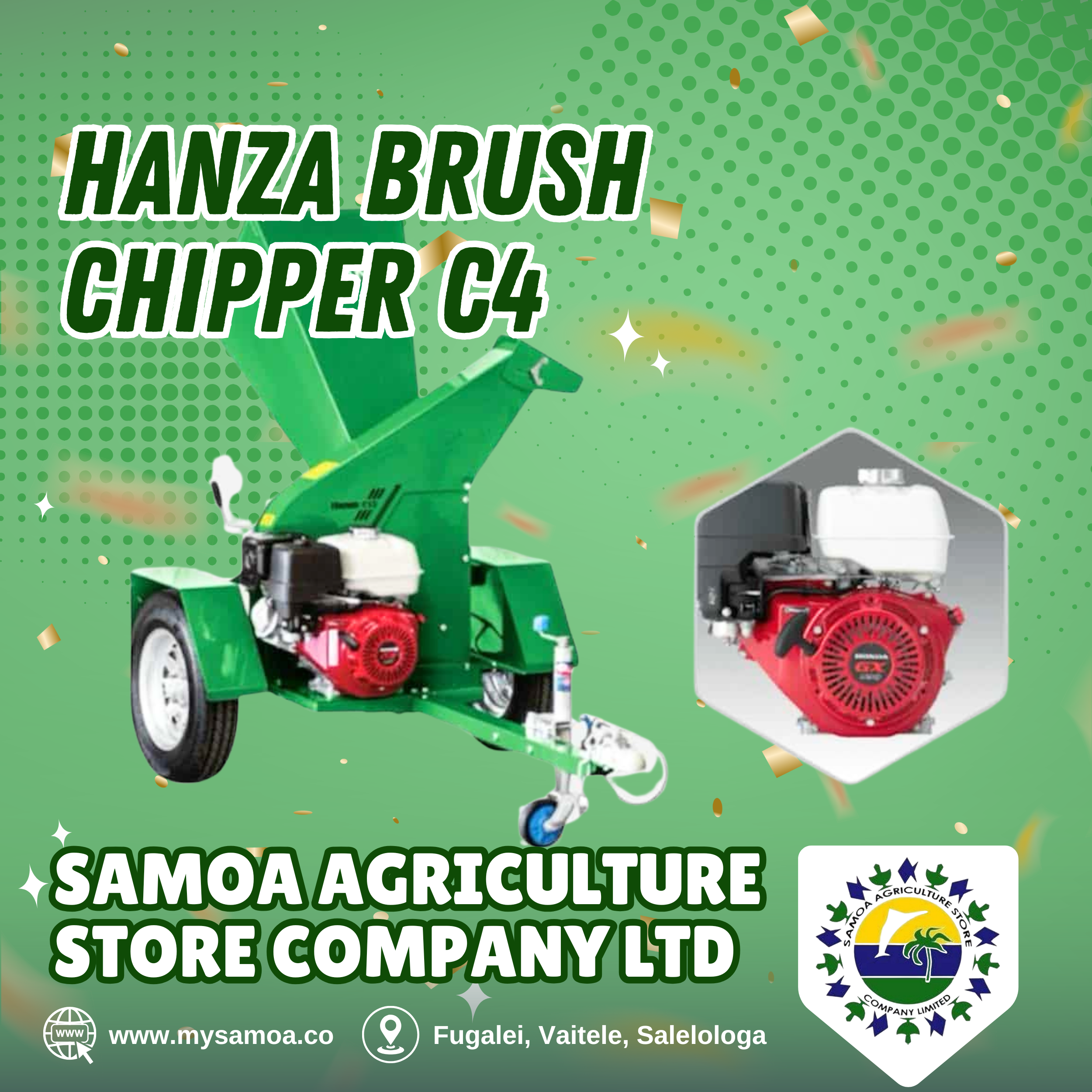 Hanza Brush Chipper C4